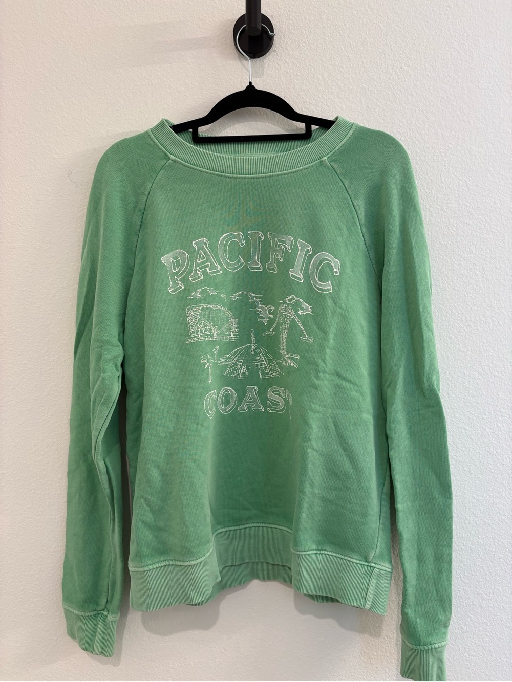 Lucky Brand Pacific Coast Green Crewneck Sweatshirt